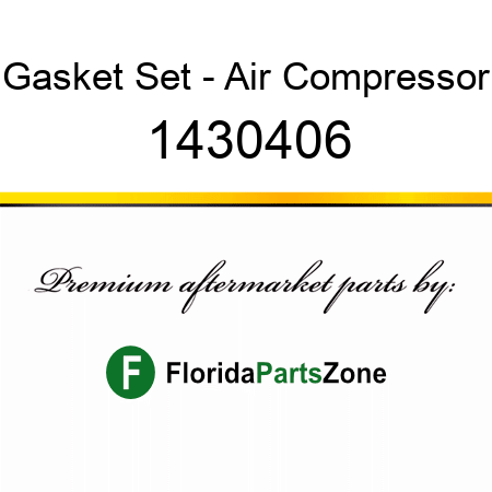 Gasket Set - Air Compressor 1430406