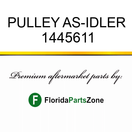 PULLEY AS-IDLER 1445611