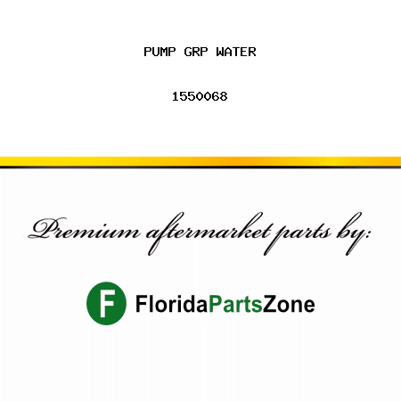 PUMP GRP WATER 1550068