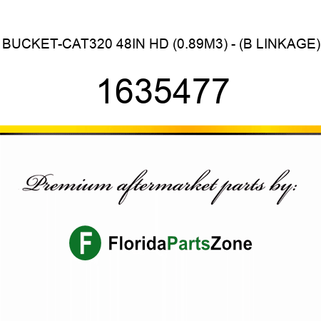 BUCKET-CAT320 48IN HD (0.89M3) - (B LINKAGE) 1635477