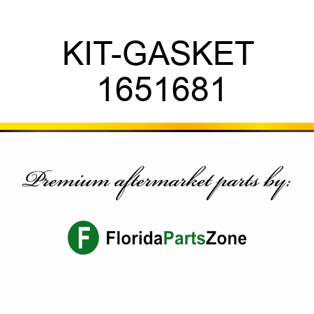 KIT-GASKET 1651681