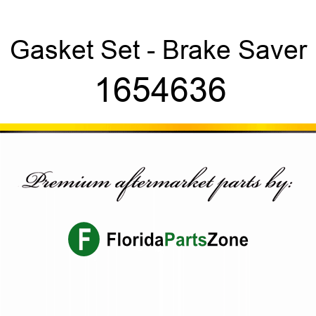 Gasket Set - Brake Saver 1654636