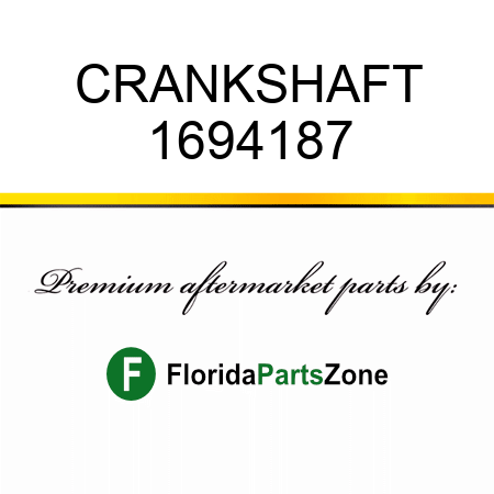 CRANKSHAFT 1694187
