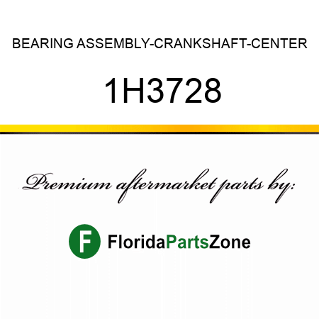 BEARING ASSEMBLY-CRANKSHAFT-CENTER 1H3728