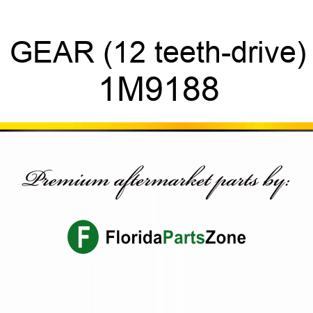 GEAR (12 teeth-drive) 1M9188