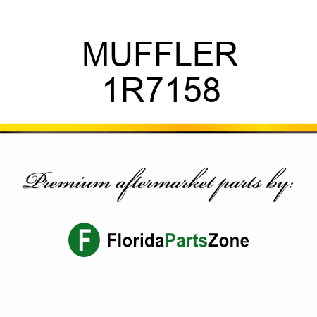 MUFFLER 1R7158