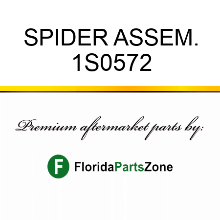 SPIDER ASSEM. 1S0572