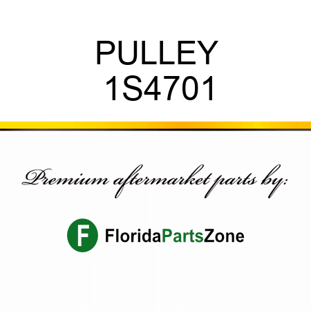 PULLEY 1S4701