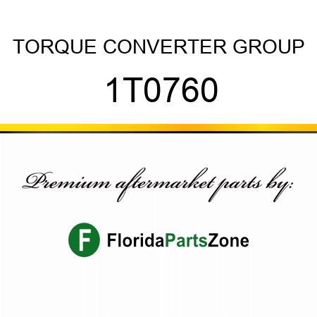 TORQUE CONVERTER GROUP 1T0760