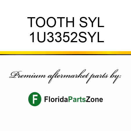 TOOTH SYL 1U3352SYL