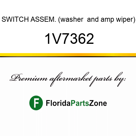 SWITCH ASSEM. (washer & wiper) 1V7362