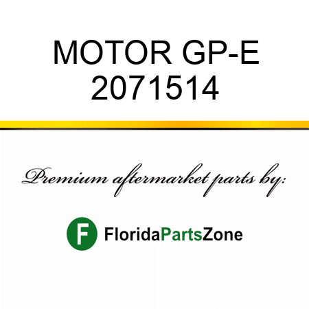 MOTOR GP-E 2071514