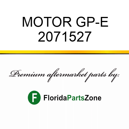 MOTOR GP-E 2071527