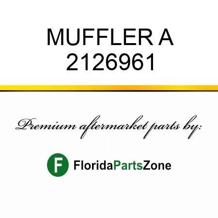 MUFFLER A 2126961