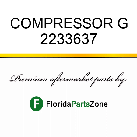 COMPRESSOR G 2233637