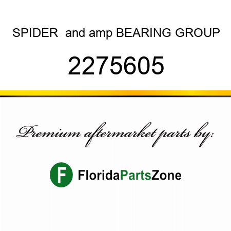 SPIDER & BEARING GROUP 2275605