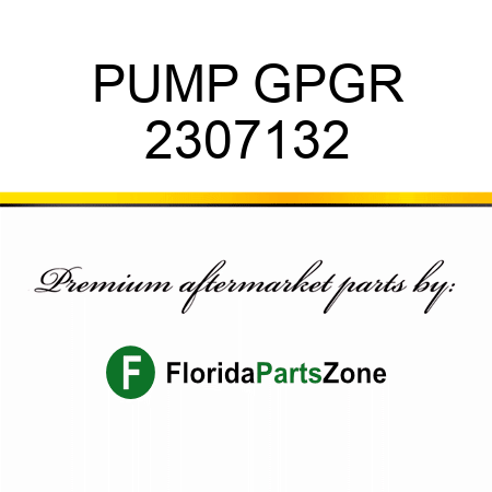 PUMP GPGR 2307132