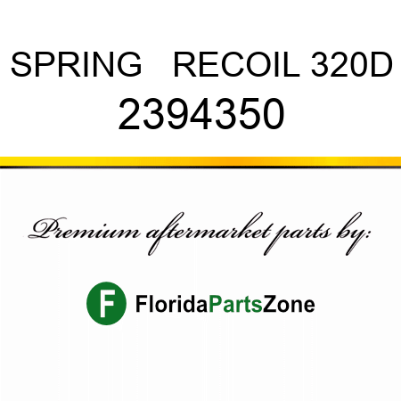 SPRING   RECOIL 320D 2394350
