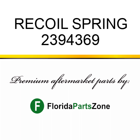 RECOIL SPRING, 2394369