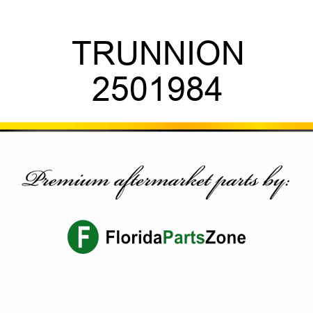TRUNNION 2501984