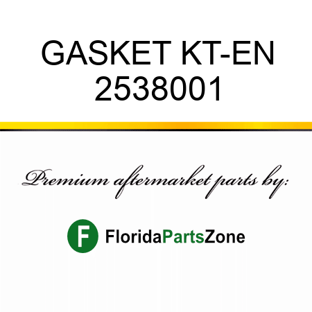 GASKET KT-EN 2538001