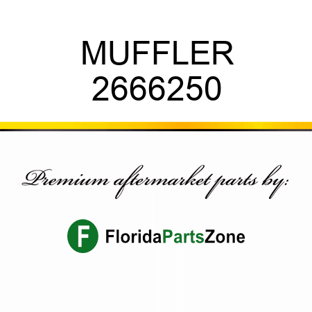 MUFFLER 2666250