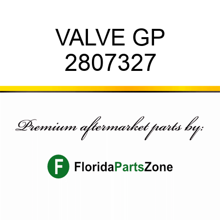 VALVE GP 2807327