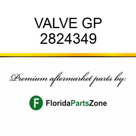 VALVE GP 2824349