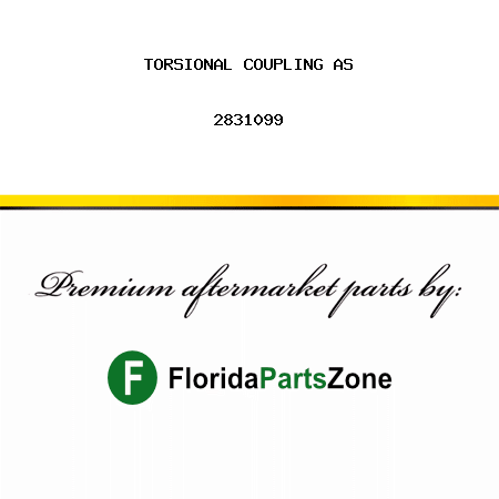 TORSIONAL COUPLING AS 2831099