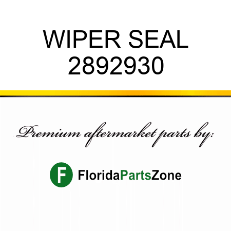 WIPER SEAL 2892930