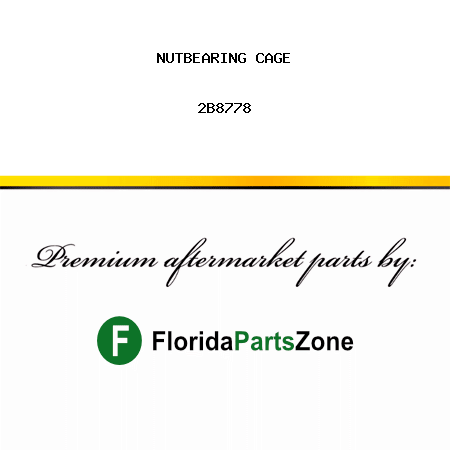 NUTBEARING CAGE 2B8778