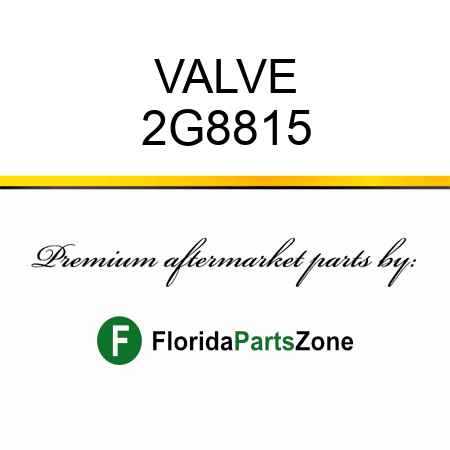 VALVE 2G8815