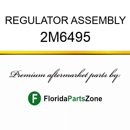REGULATOR ASSEMBLY 2M6495