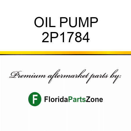 OIL PUMP 2P1784