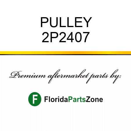 PULLEY 2P2407