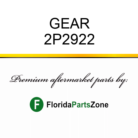 GEAR 2P2922