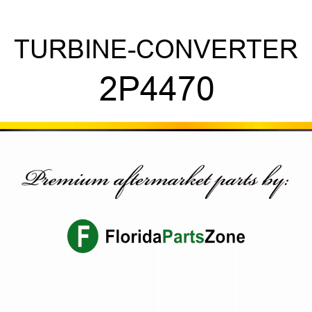 TURBINE-CONVERTER 2P4470