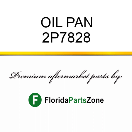 OIL PAN 2P7828