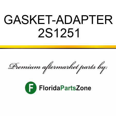 GASKET-ADAPTER 2S1251
