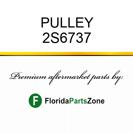 PULLEY 2S6737