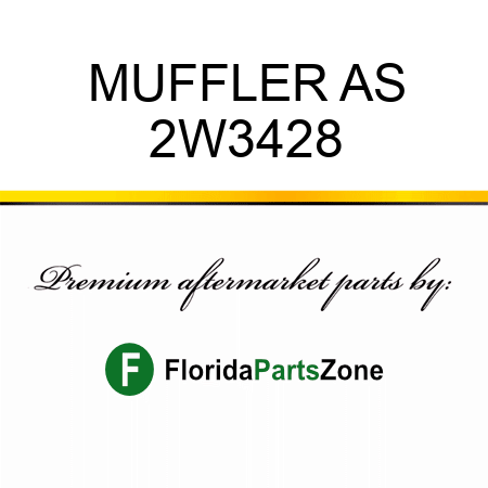 MUFFLER AS 2W3428