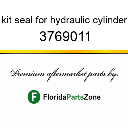 kit seal for hydraulic cylinder 3769011