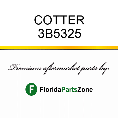 COTTER 3B5325