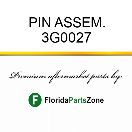PIN ASSEM. 3G0027