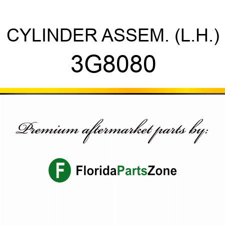 CYLINDER ASSEM. (L.H.) 3G8080