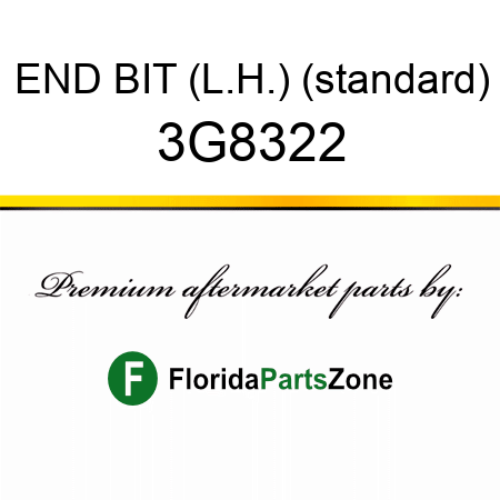 END BIT (L.H.) (standard) 3G8322