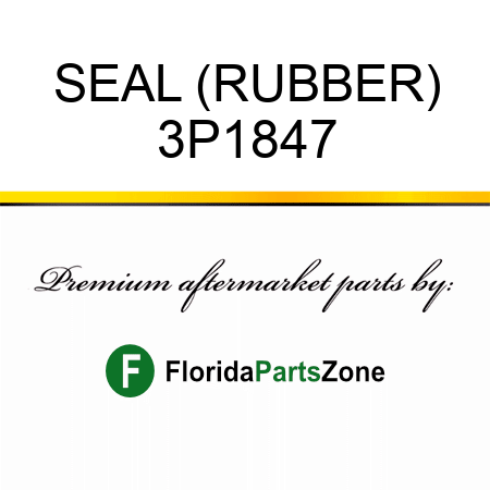 SEAL (RUBBER) 3P1847