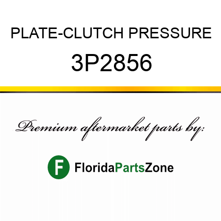 PLATE-CLUTCH PRESSURE 3P2856