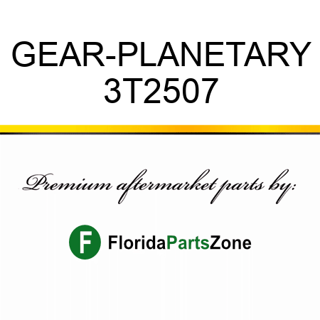 GEAR-PLANETARY 3T2507