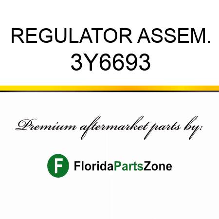 REGULATOR ASSEM. 3Y6693